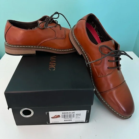 ❤️Boys/Mens Bruno Marc Lace Shoe Size 6 - Picture 1 of 8